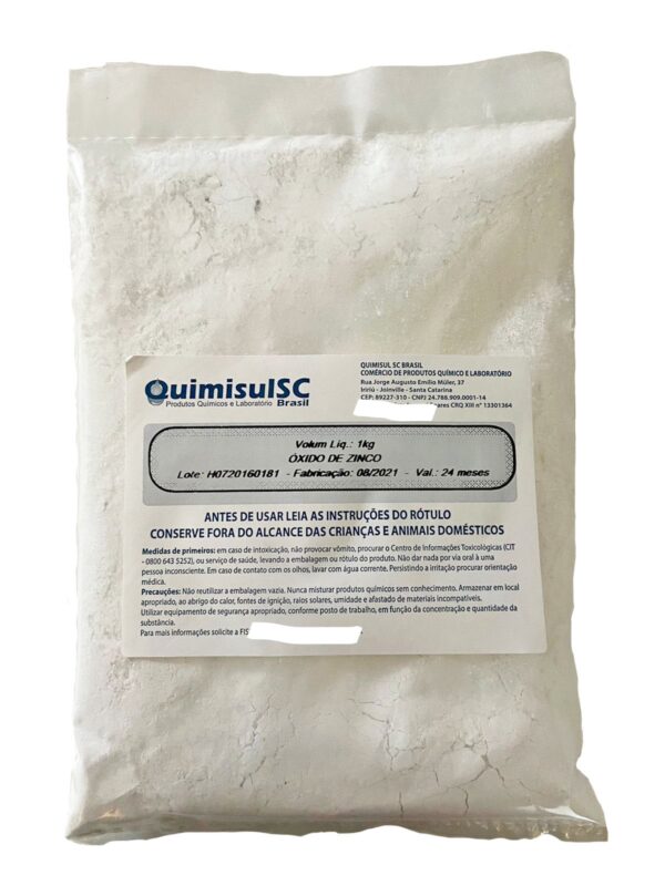 Óxido De Zinco 99% - 1 Kg - Imagem 2