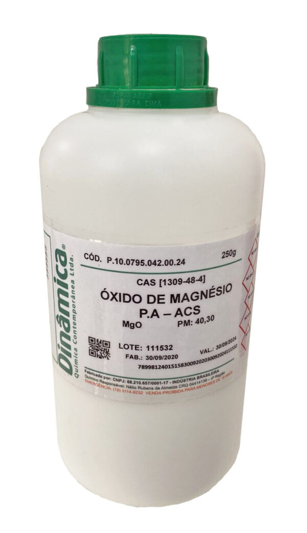 Óxido De Magnésio Pa 250G - Imagem 2