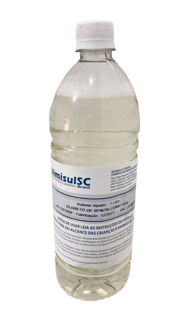 Cloreto De Benzalconio 50% -1 Litro - Imagem 2