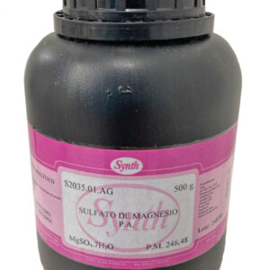 Sulfato De Magnésio Pa 500G - Synth