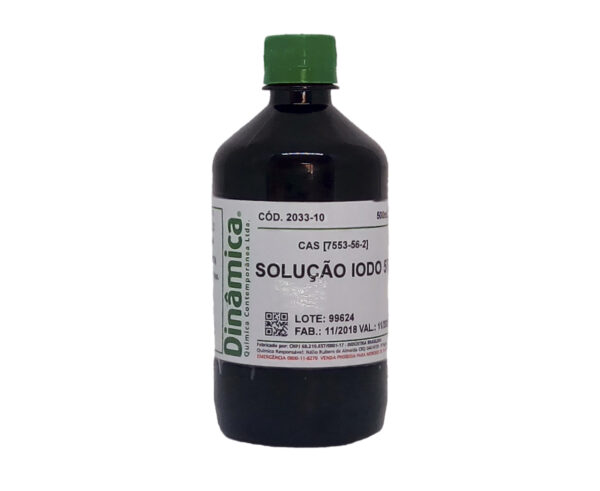 Lugol 5% - Frasco 500Ml