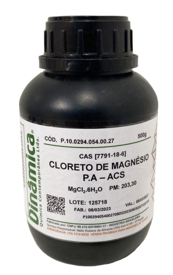 Cloreto De Magnésio Pa 500G