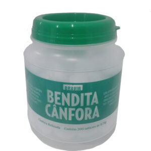 Bravir Cânfora Pastilhas Arredondadas Con 200 Multicolorido