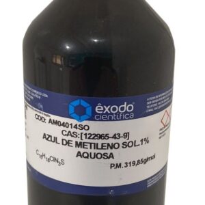 Solução De Azul De Metileno 1%, 250Ml, Qualidade Exodo