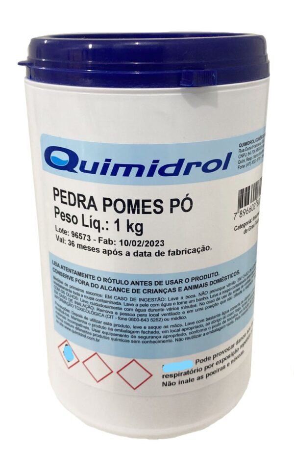 Pedra Pomes Extra Fina 100G - Quimidrol