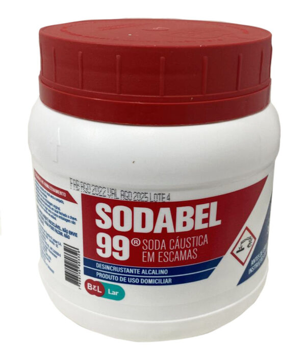 Soda Cáustica Em Escamas 1Kg Sodabel 99 - Buschle & Lepper