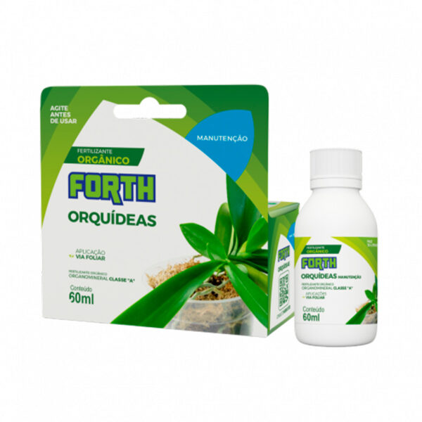 Fertilizante Adubo Forth Orq. Manutenção Conc. 60 Ml- Frasco
