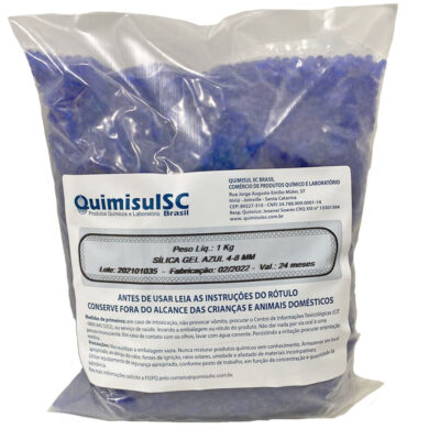 SÍLICA GEL AZUL 4-8 MM - 1 KG